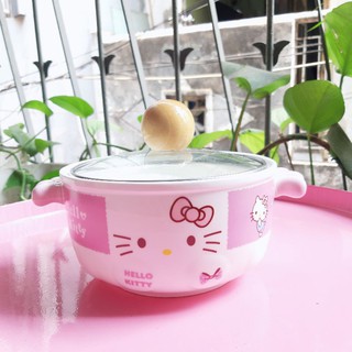 🌻NỒI SỨ MẪU MỚI KITTY 🎀 KITTY HOUSE