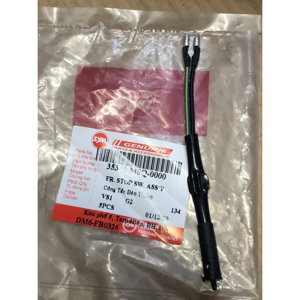 Stop tay/ Công tắc đèn thắng xe Attila 2004, 2006, Excel2 mã M9B, VS1