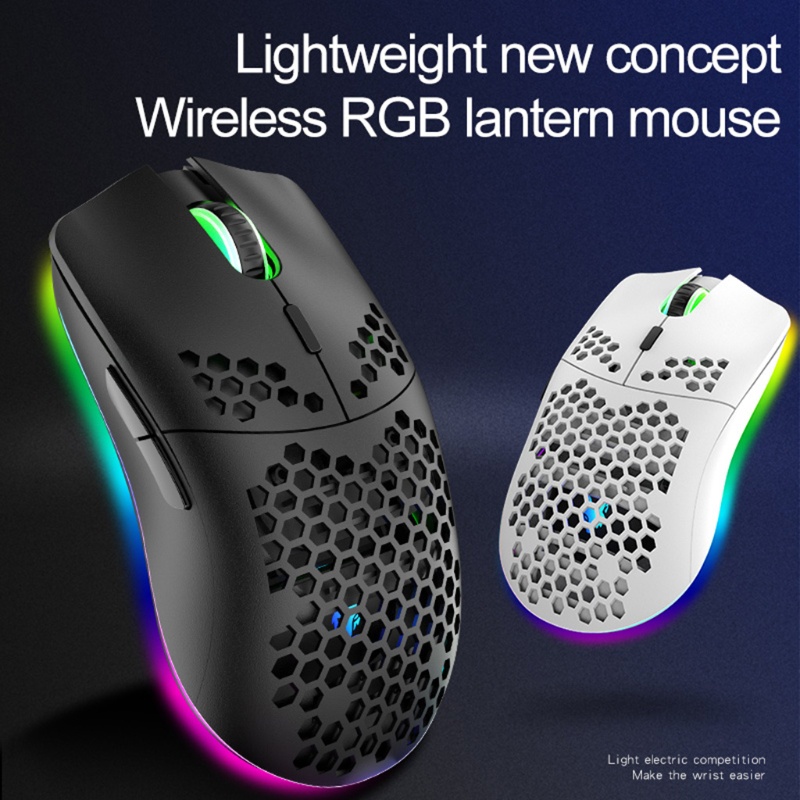 Chuột không dây XYH80 2 4GHz 4 Gear 3200 DPI RGB