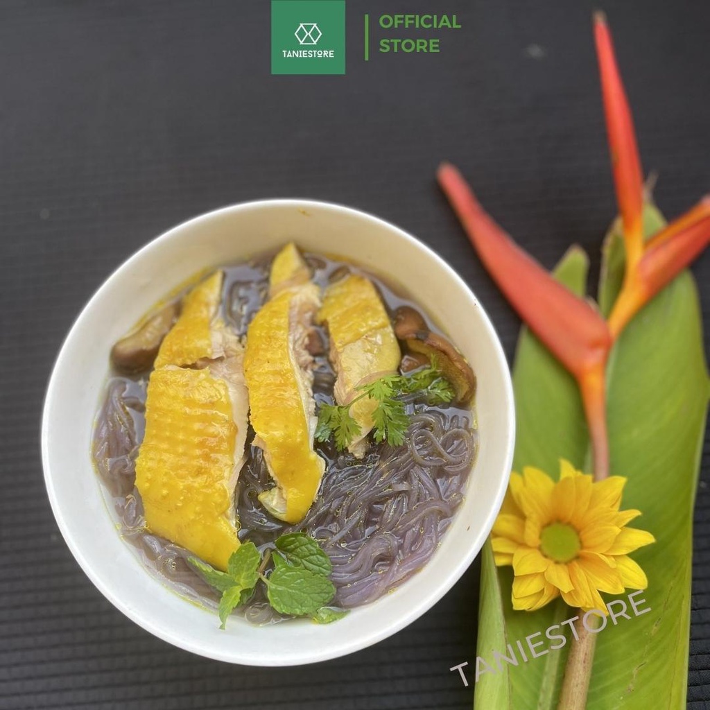 Miến dong rau củ Nguyên Minh 250Gram sợi nhỏ giàu chất xơ - ít calo dai ngon bổ dưỡng