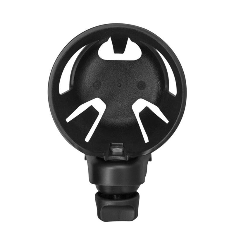 Giá Đỡ Cốc Nước 360 Độ Bằng ABS Màu Đen / Xám Tiện Dụng Cho Xe Đẩy Em Bé