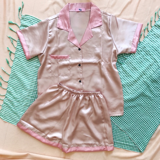 [HÌNH THẬT💯] ĐỒ BỘ PHI LỤA VIỀN MÀU | BigBuy360 - bigbuy360.vn