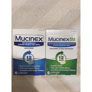 viên uống Mucinex MucinexDM 20 viên giảm ho long đờm tức ngực