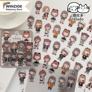 Winzige Bộ 40 Sticker Dán Trang Trí Sổ Lưu Niệm