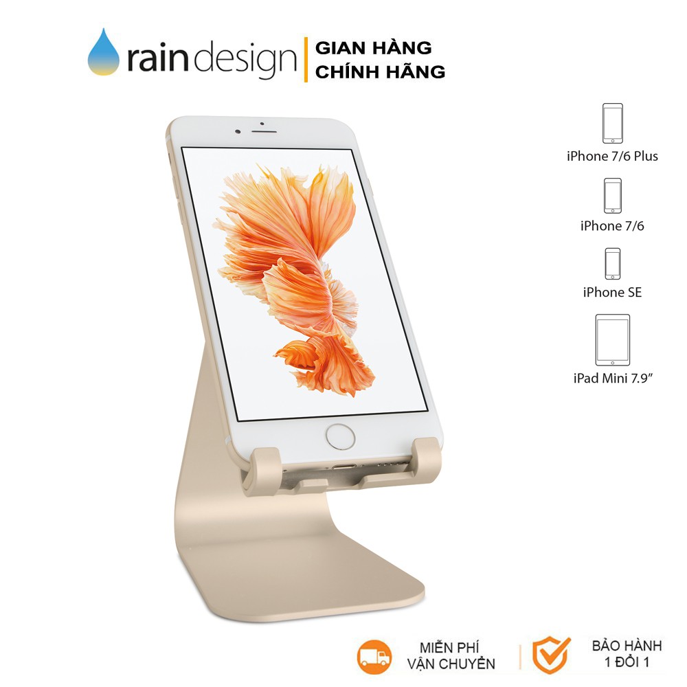 Giá Đỡ Tản Nhiệt Rain Design USA Mstand For iPhone/Mobile/iPad 7.9inch - Hàng Chính Hãng