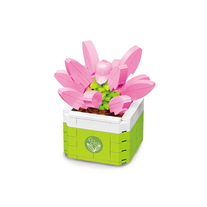 Mô Hình Đồ Chơi Lắp Ráp Cây Xương Rồng MY87036-47 Tương thích với gạch