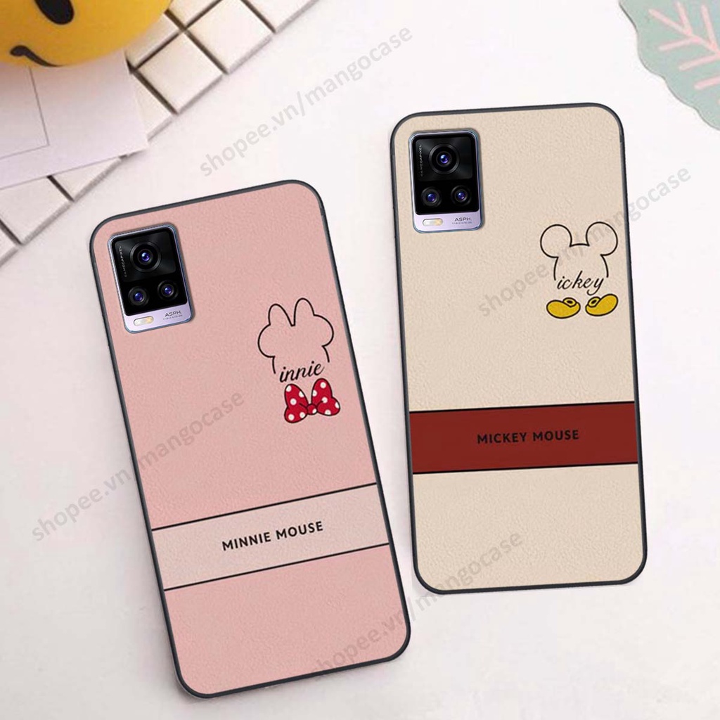 Ốp lưng Vivo V20 in hình happy nice, bé gấu đáng yêu