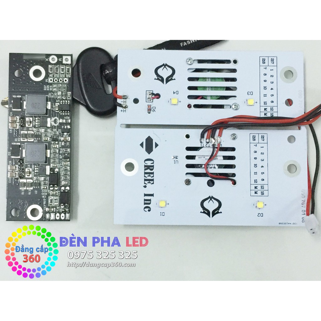 Nâng cấp pha led 2 tầng Sonic 150 Fi - OlightVN