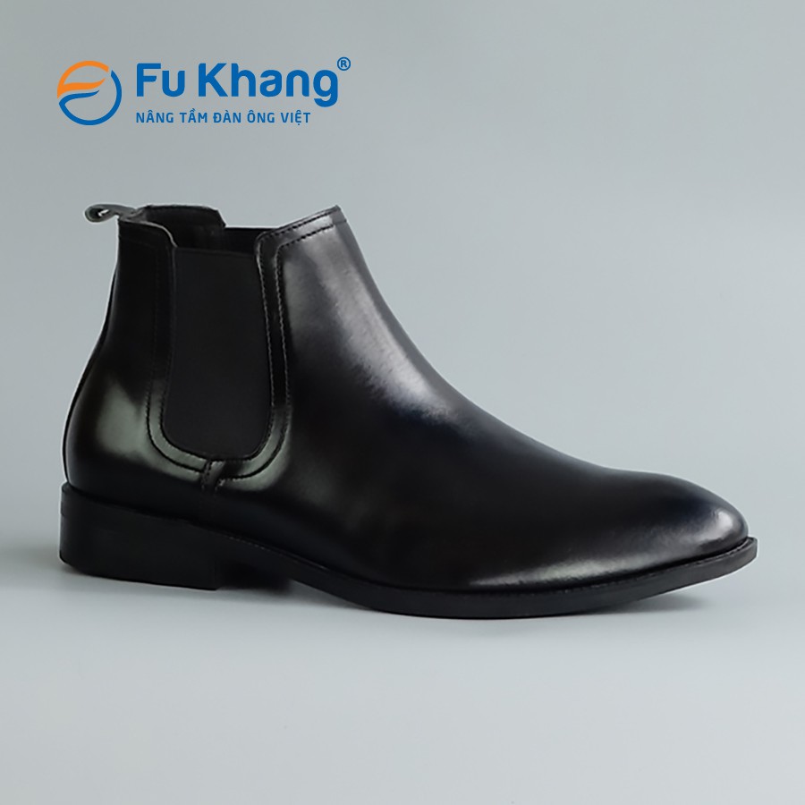 Giày Chelsea Boot da bò thật cao cấp hàng hiệu Fu Khang 2 màu Đen Nâu Mã FK111 | BigBuy360 - bigbuy360.vn