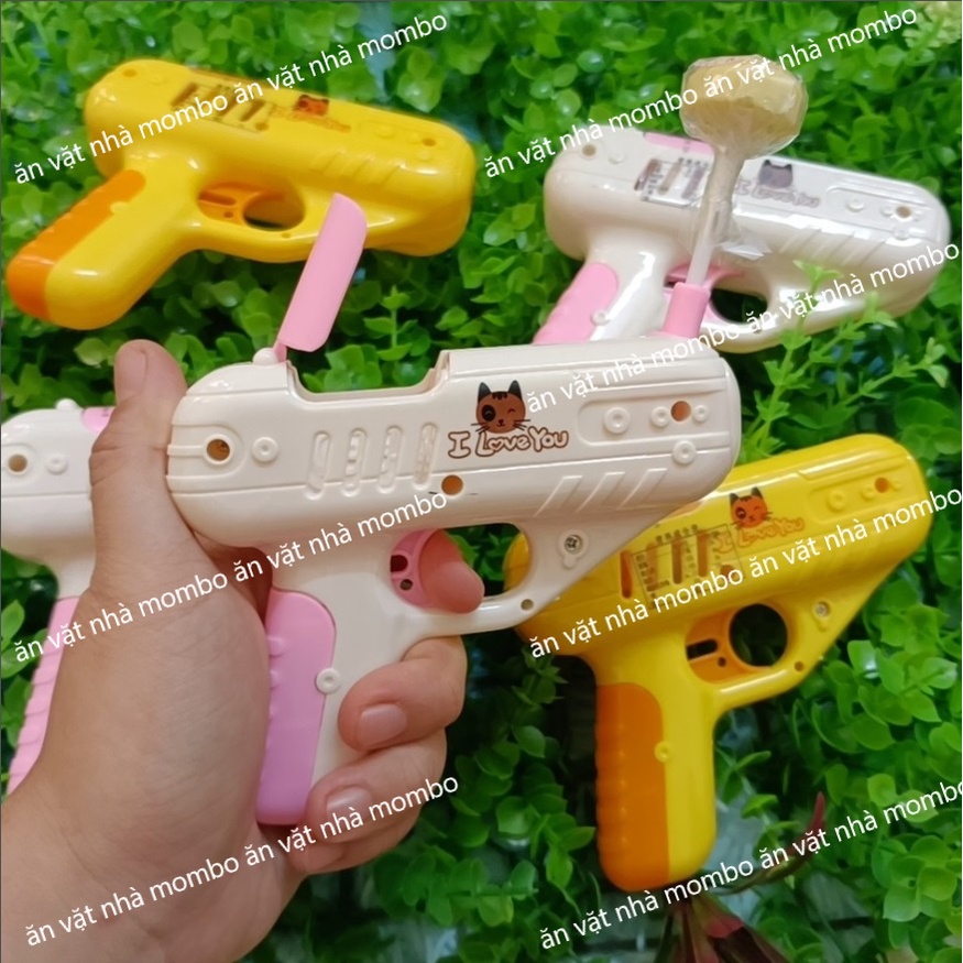 Kẹo đồ chơi Súng bắn kẹo mút vui nhộn hot tiktok Hot Trend 2022