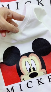 Áo phông micky mẹ và bé