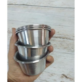 50-100 KHUÔN CUPCAKE NHÔM SỐ 2, KÍCH THƯỚC MIỆNG 6.7 CM X ĐÁY 4.5 CM X CAO 3.4 CM