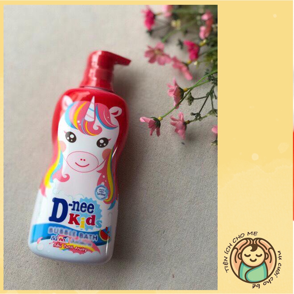 Sữa tắm cho bé hoa quả Dnee kids 400ml Thái Lan, sữa tắm trẻ em không cay mắt