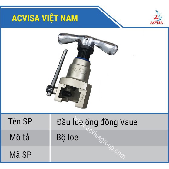 ĐẦU LOE ỐNG ĐỒNG THƯƠNG HIỆU VALUE VFT-808 (06 AT)