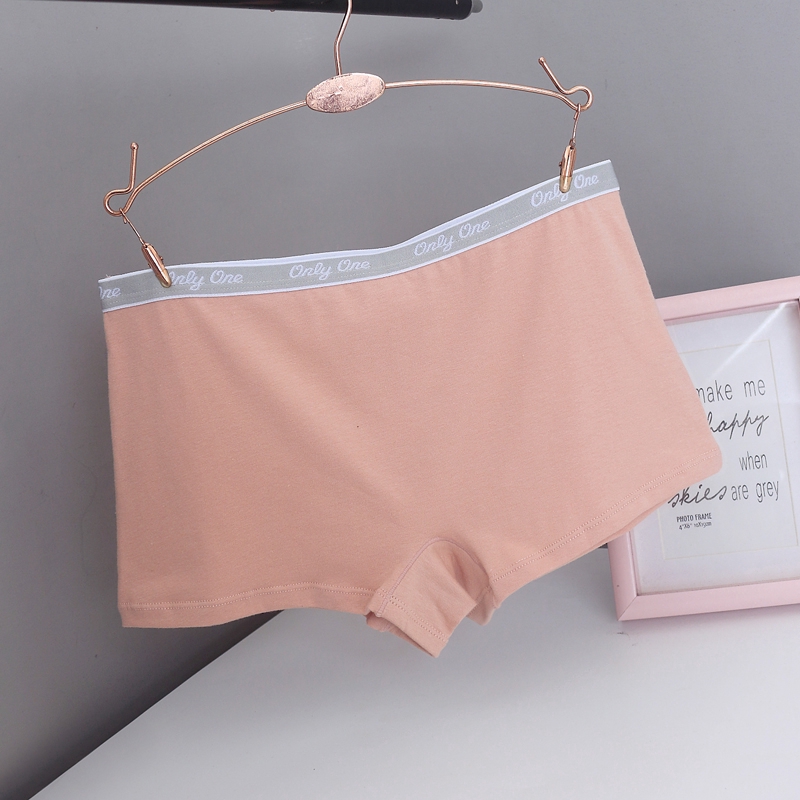 Quần Lót Boxer Cotton Lưng Vừa Size Lớn Thoải Mái Dành Cho Nữ