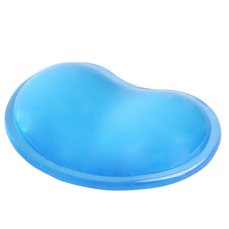 Miếng đệm kê cổ tay hỗ trợ dùng chuột máy tính làm bằng silicone trong suốt