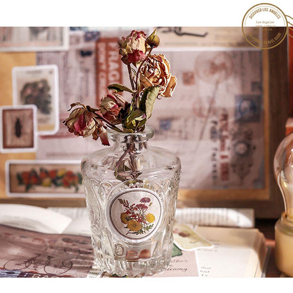 PEWANY Miếng Dán Ghi Chú DIY Sáng Tạo Phong Cách Retro