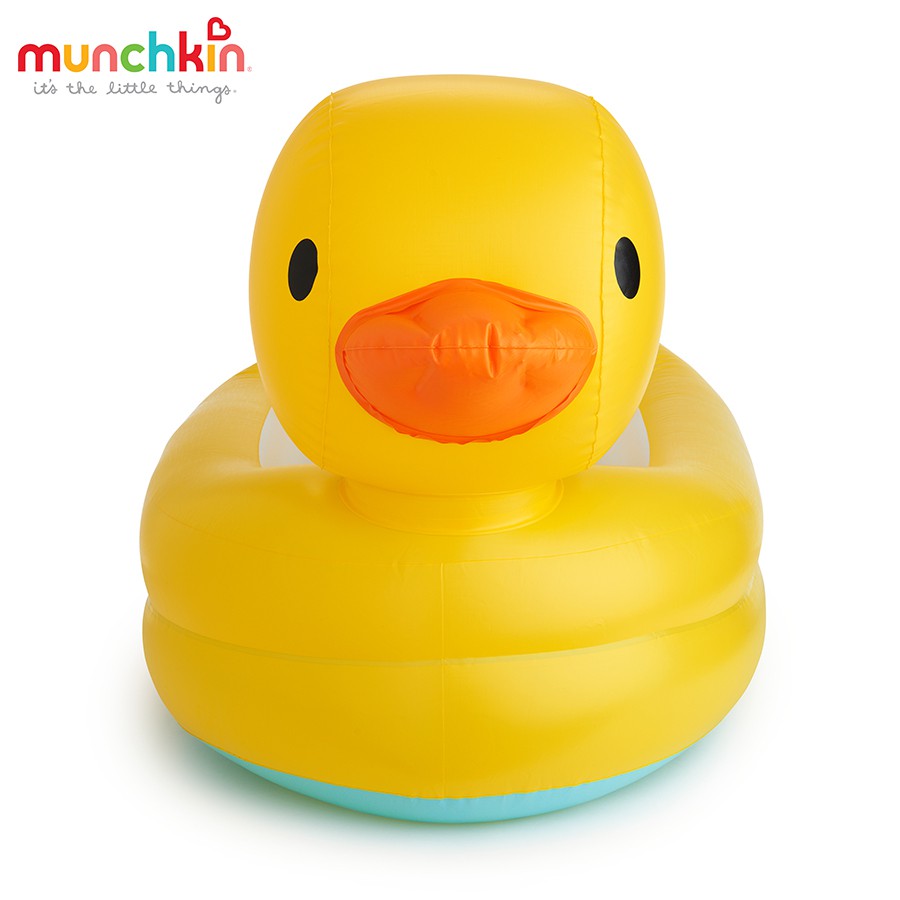 Chậu tắm phao vịt vàng Munchkin ⭐ HÀNG CHÍNH HÃNG ⭐ Cực đáng yêu cho bé