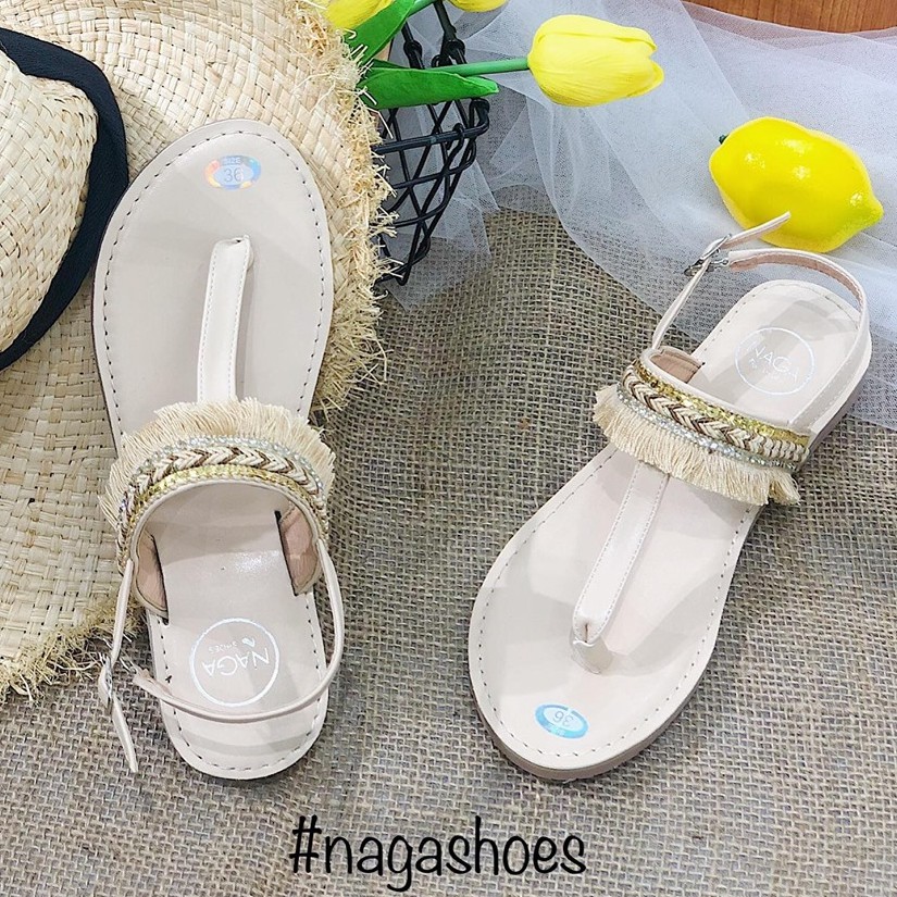 SANDAL NAGASHOES THỔ CẨM XỎ NGÓN NAS150