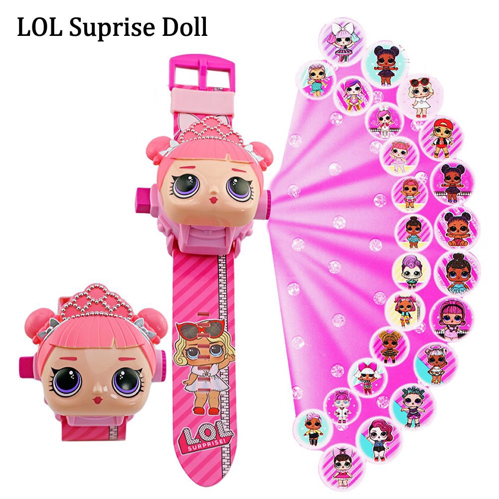 Kids 3D Cartoon Electronic projection Watch Cute Clock Boys Girls Gift | BigBuy360 - bigbuy360.vn