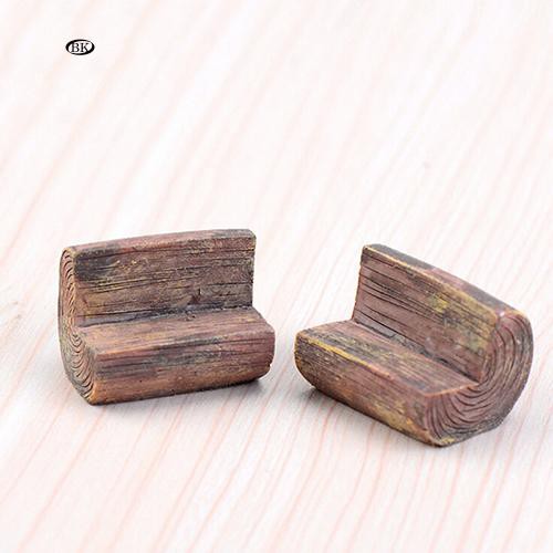 Bình Nước BK Kiểu Dáng Đơn Giản Hiện Đại✿ Mô Hình Ghế Dài Mini Thời Trang Cho Nhà Búp Bê