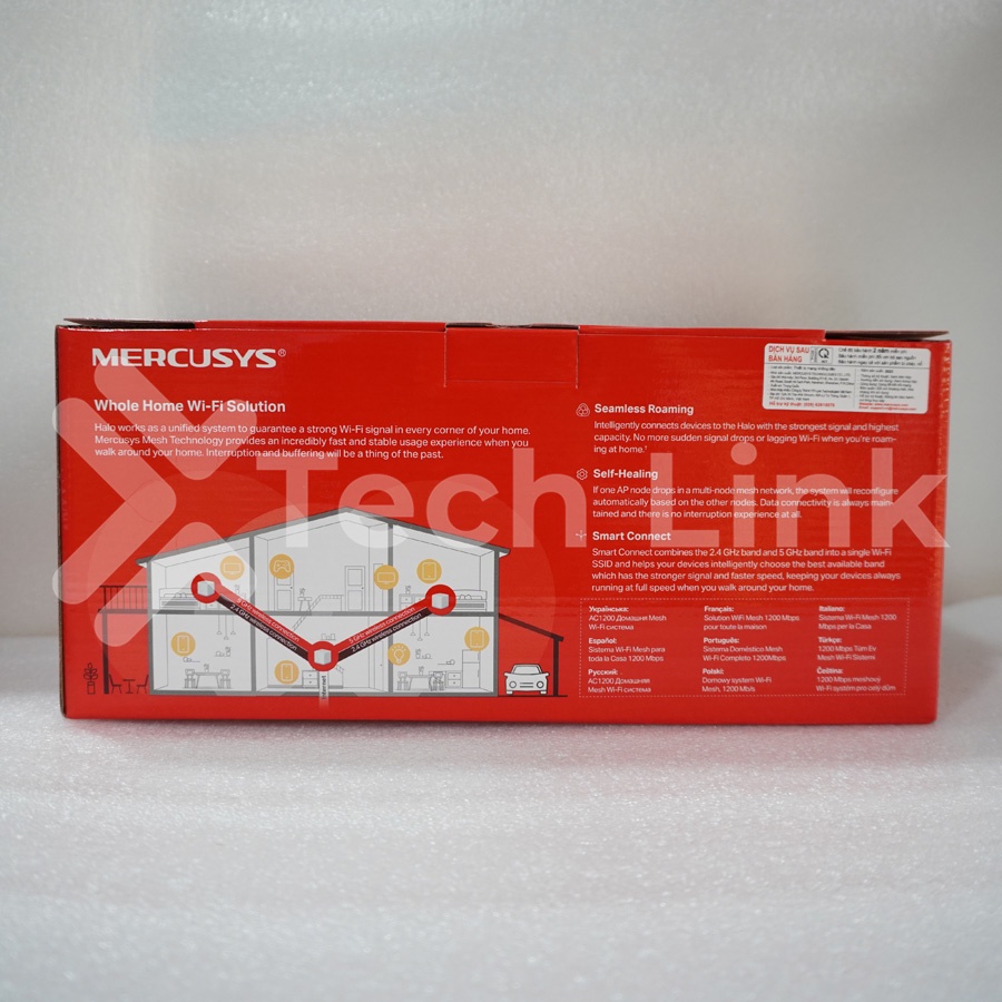 [Hỏa tốc] Hệ Thống Wi-Fi Mesh Mercusys Halo S12 Dành Cho Gia Đình AC1200