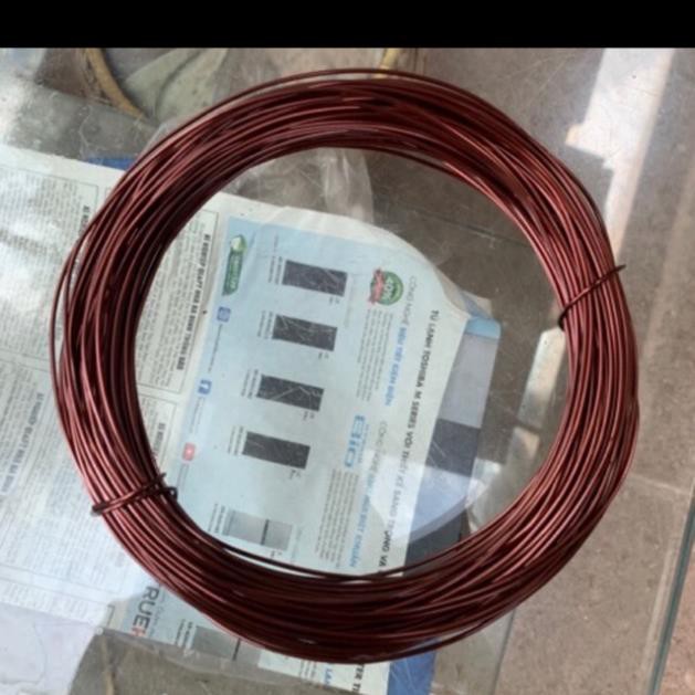 500 gr dây nhôm mạ đồng dùng để buộc lan - 2mm