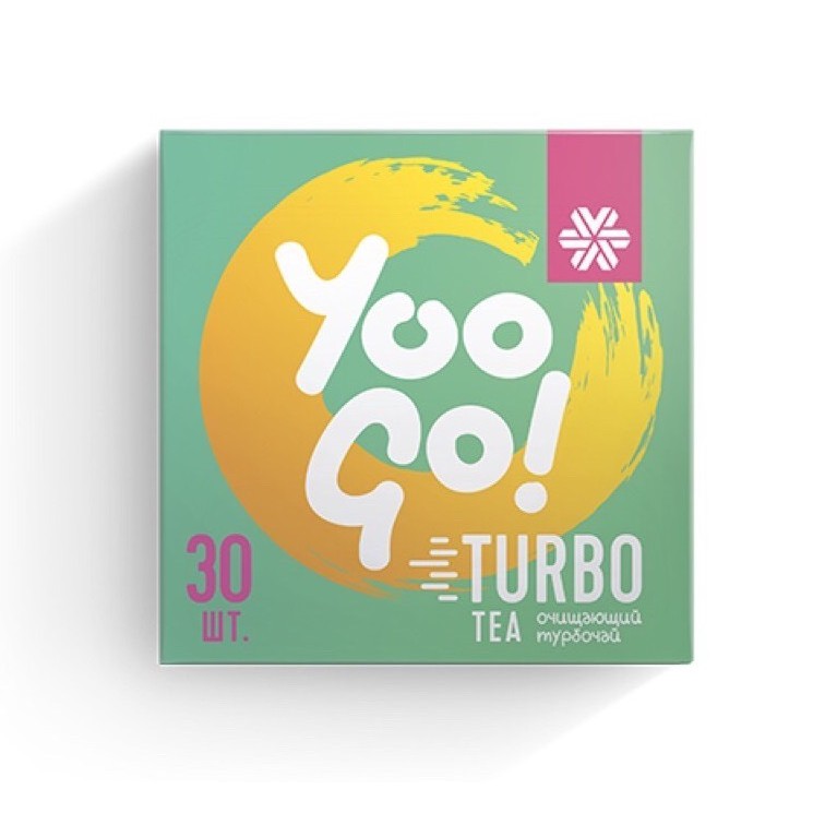 Trà thảo mộc YOOGO TEA TURBO hỗ trợ GIẢM CÂN đào thải mỡ độc tố đường ruột nhuận tràng Siberian Wellness Siberi Nga