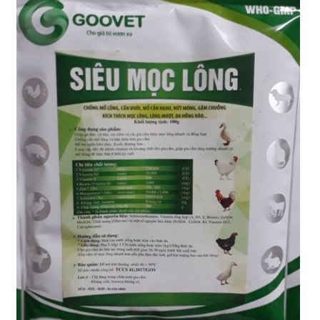 Siêu mọc lông, mượt lông, hồng da, chống mổ cắn nhau ở gà, vịt, ngan, ngỗng