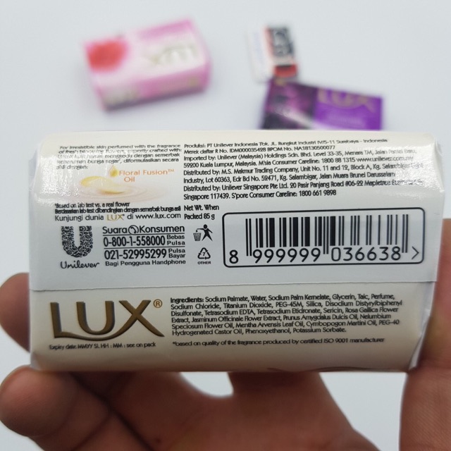 Xà bông cục Lux thơm 85g