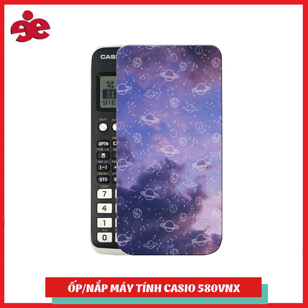 Ốp/nắp trang trí máy tính Casiofx 580VNX - Nhận in theo yêu cầu. Các bạn gửi hình cho shop qua phần Chát nhé!