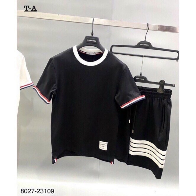 [Rẻ vô địch] Set bộ đùi ba sọc chất cotton