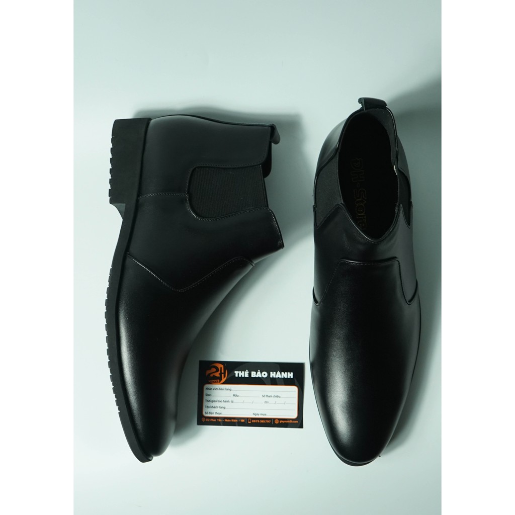 Giày chelsea boot da bò thật nguyên tấm thật 100% bảo hành 12 tháng ( 2H - 19B ) | BigBuy360 - bigbuy360.vn