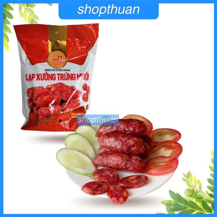 Lạp xưởng trứng muối 500g - Tân Huê Viên
