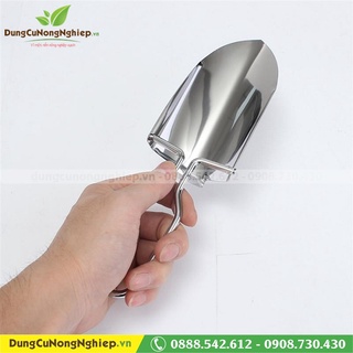 Xẻng gấp mini đi dã ngoại inox nhỏ gọn nhẹ dùng đào lỗ xúc đất cấm trại