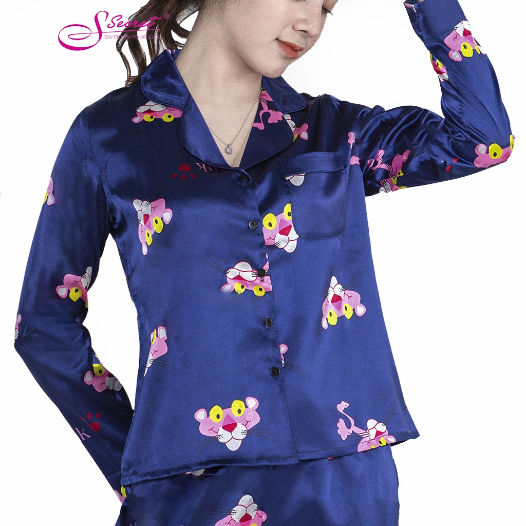 [Mã LT50 giảm 50K đơn 150K] Đồ bộ mặc nhà ngủ nữ pijama dài tay Sweeten your life TGLUAHINH | BigBuy360 - bigbuy360.vn