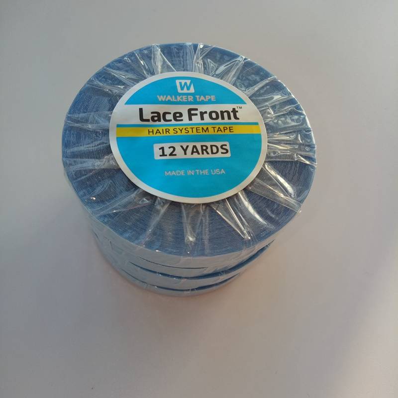 Băng Keo Hai Mặt Hỗ Trợ Dán Tóc Giả 12yards Màu Xanh Dương