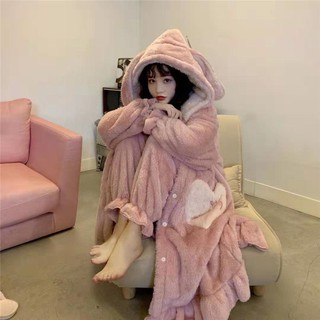 Váy ngủ lông cừu Thu Đông 2020 [Oder Quảng Châu]