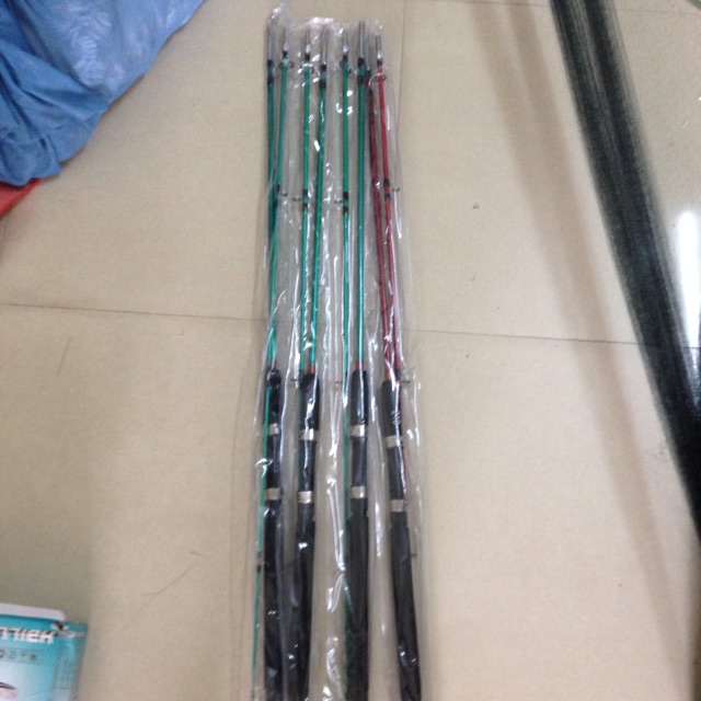 Cần câu cá 2 khúc Shimano có 7 màu được tặng 2 chuông báo cá - ĐỒ CÂU PHÍA BẮC - S6