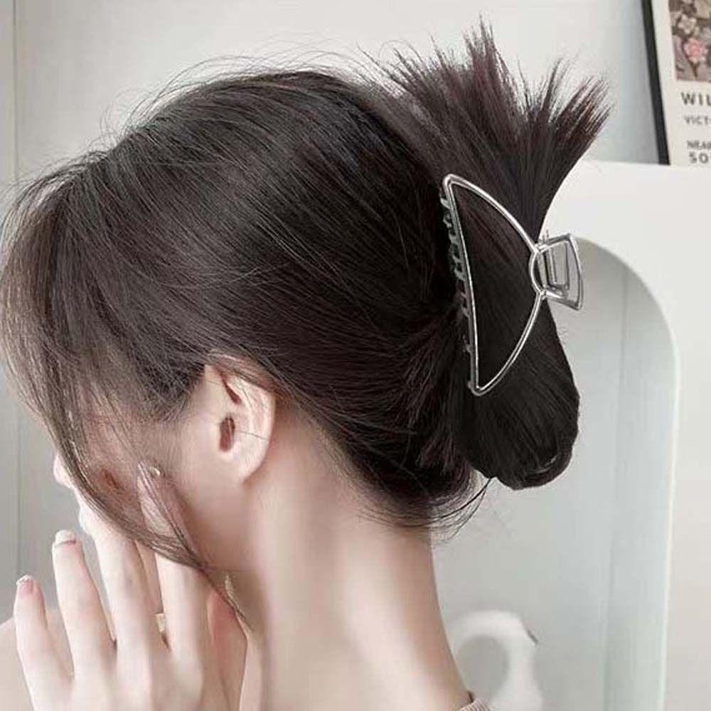Kẹp Tóc Hình Cá Mập Màu Đen Phong Cách Đường Phố