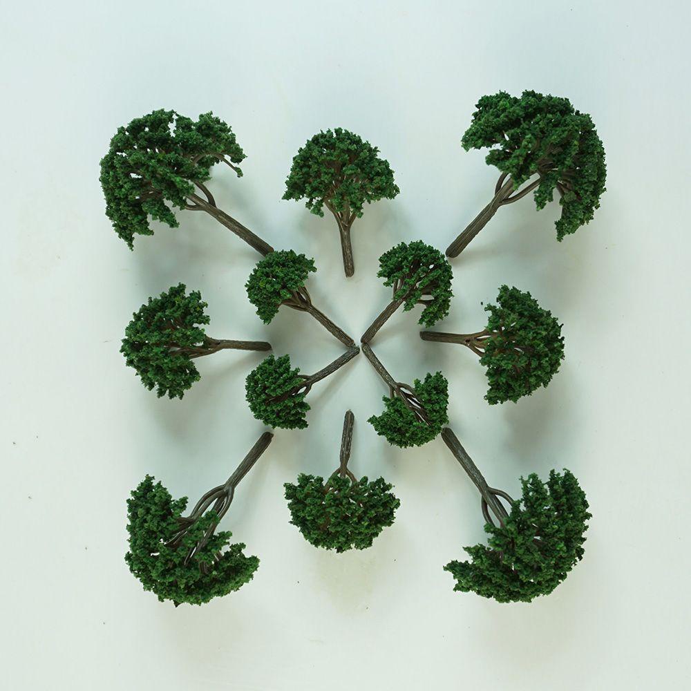 KUNHEV Bộ 30 Mô Hình Cây Xanh Mini Dùng Trang Trí