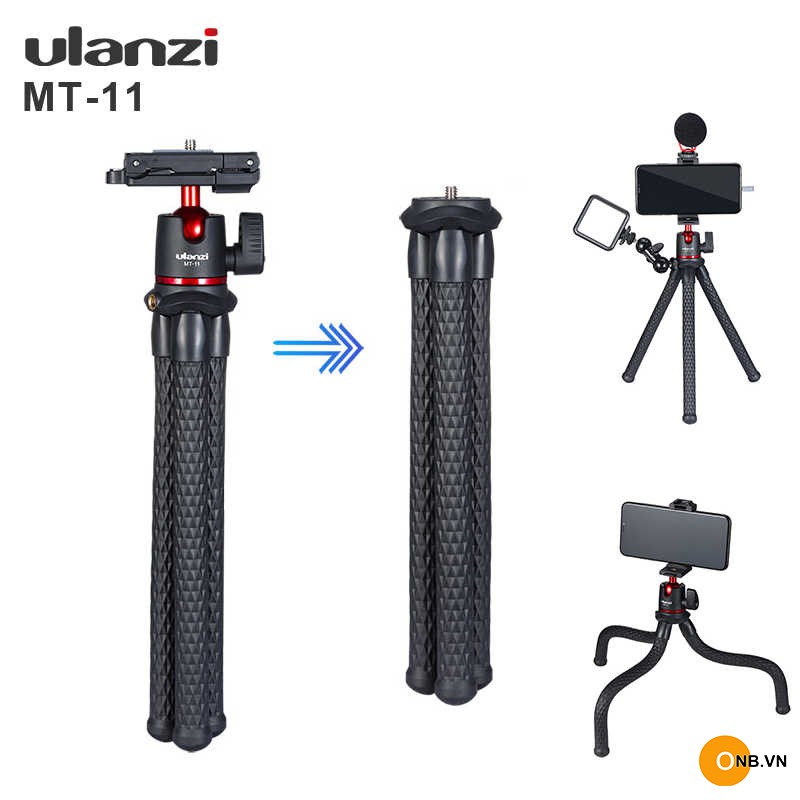 Ulanzi MT-11 Tripod bạch tuộc cho máy ảnh, điện thoại, Gopro