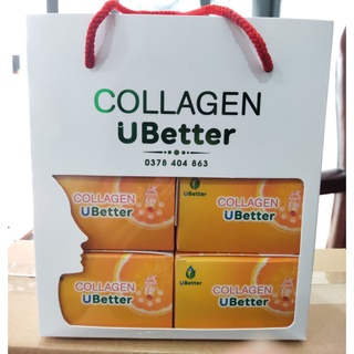 [Mã INCU300 giảm 10% đơn 499K] Bộ 6 hộp nhỏ Collagen Ubetter thuỷ phân nhập khẩu từ Đức