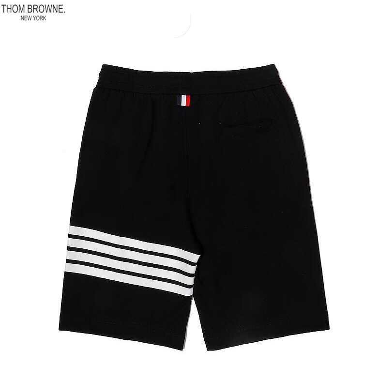 Quần short cotton in hình Thom Browne thời trang