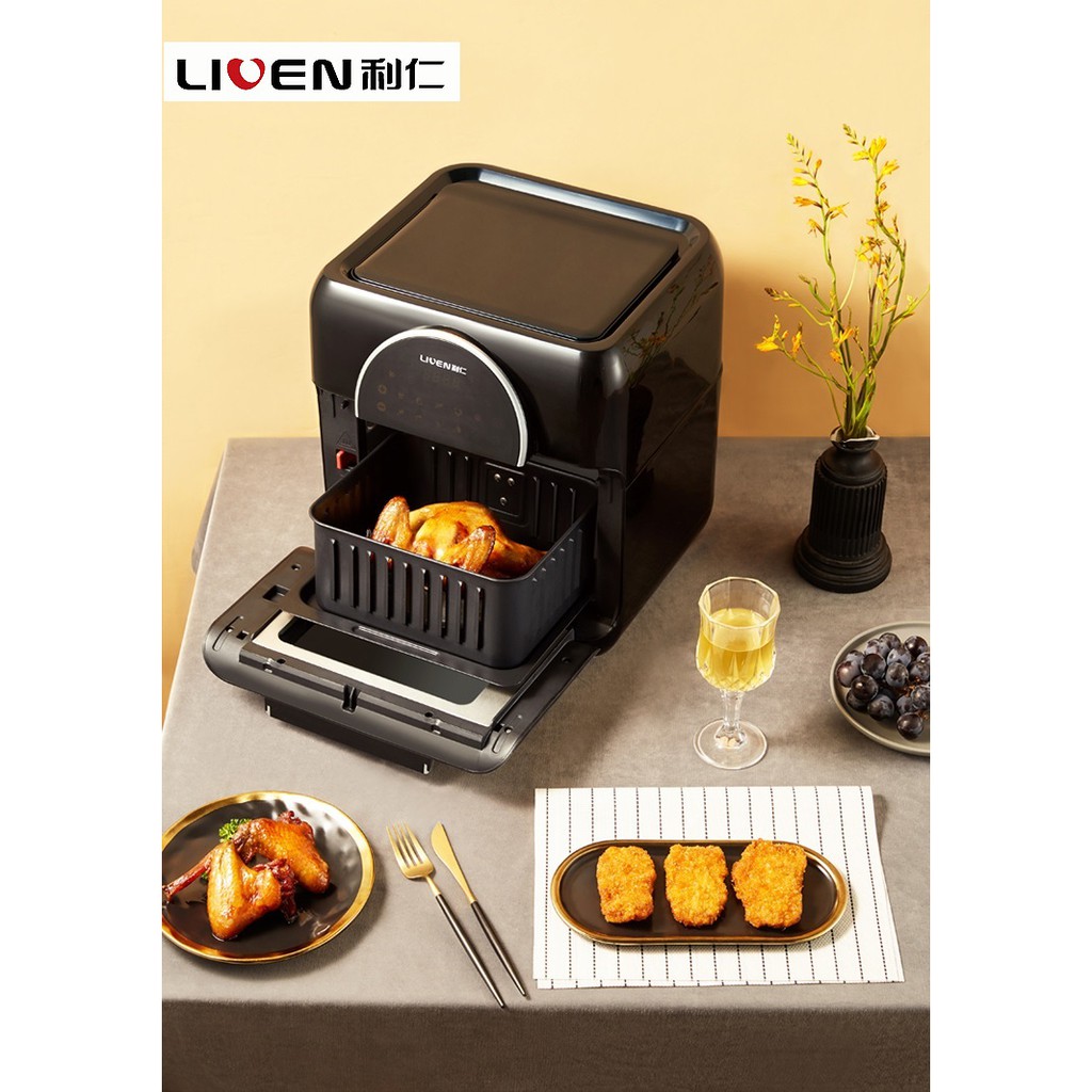 Nồi chiên không dầu điện tử Liven KZ D1002 - Dung tích 10L