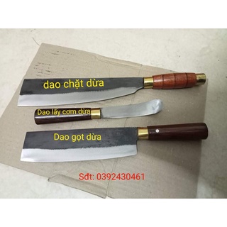 Dao chặt dừa nhíp xe sắc bén