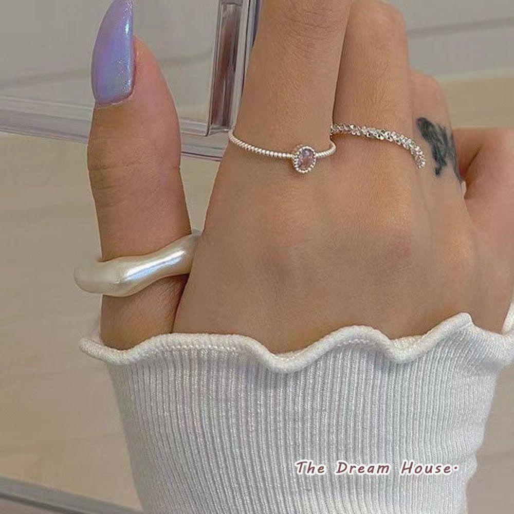 Nhẫn Đeo Tay Trong Suốt Phong Cách Vintage Thời Trang