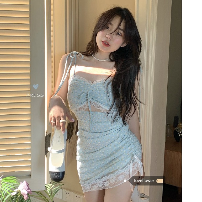 Đầm Hoa Thời Trang Thanh Lịch Đáng Yêu Cho Nữ | BigBuy360 - bigbuy360.vn