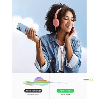 Cáp sang 3.5mm Audio chuẩn MFI UGREEN US211