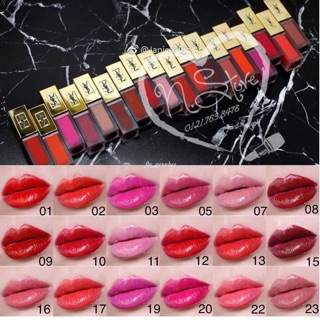 Son kem YSL Tatouage Matte Stain đủ bill